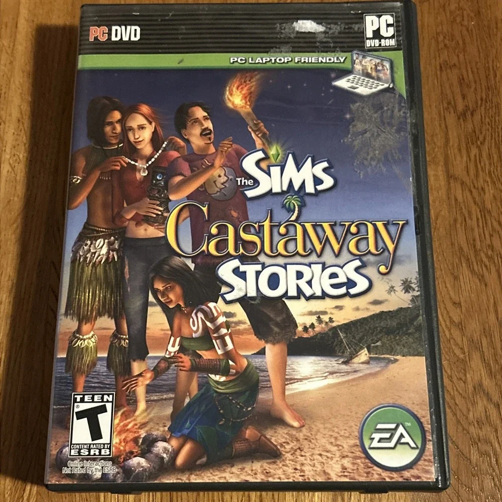 The Sims Castaway Stories (PC DVD-Rom, 2008)